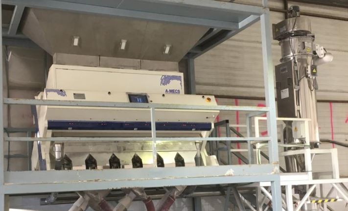 Seleccionadora de color para sal. Agromay